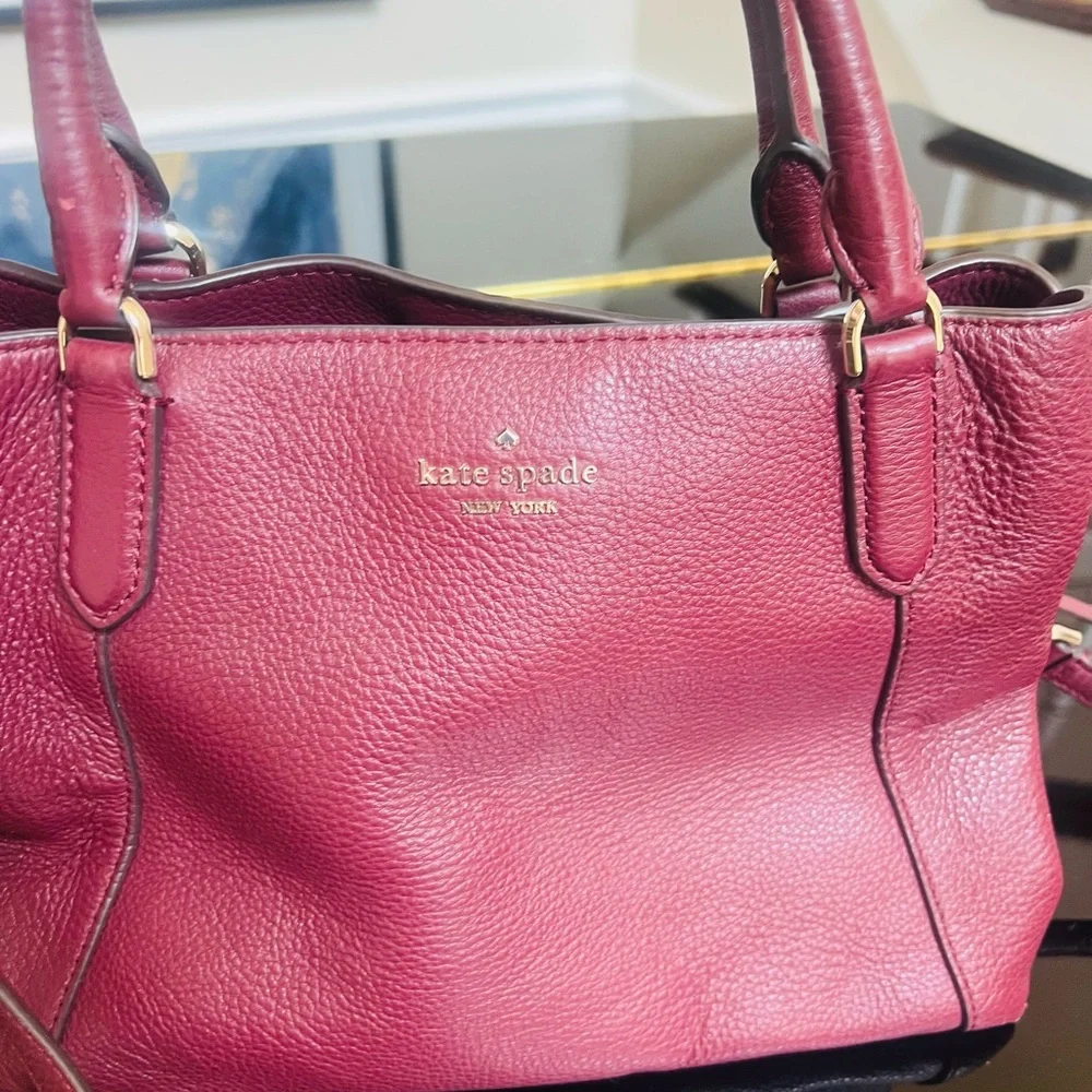 Kate Spade Pink Satchel Bag with Structured Handles - Picture 3 of 10